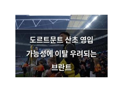 도르트문트 산초 영입 가능성에 이탈 우려되는 브란트