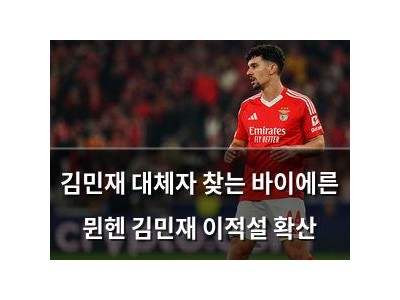 김민재 대체자 찾는 바이에른 뮌헨 김민재 이적설 확산