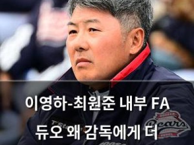 이영하-최원준 내부 FA 듀오 왜 감독에게 더 필요할까