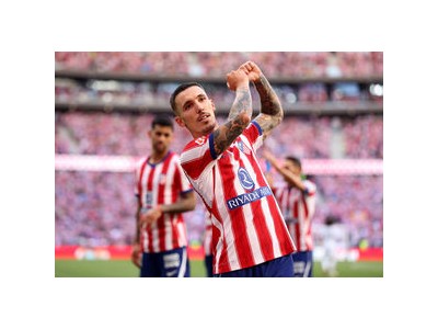 아틀레티코 마드리드 레알 마드리드에 1-0 리드 잡아
